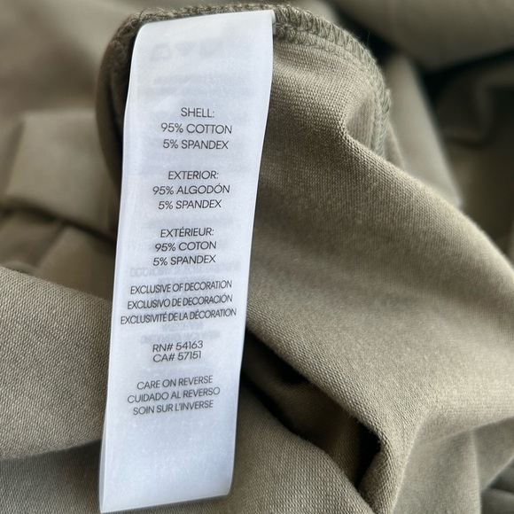 Calvin Klein Olive Green Dress - Picture 6 of 7